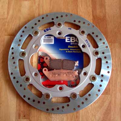 (image for) EBC Pro-Lite front rotor, OEM replacement